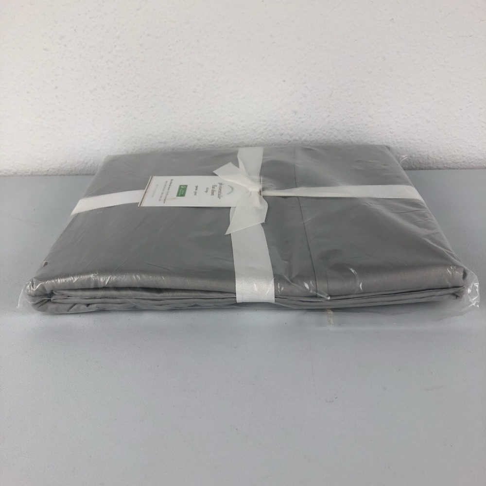 POTTERY BARN Essential Queen Flat Sheet 300 Thread - Picture 4 of 7